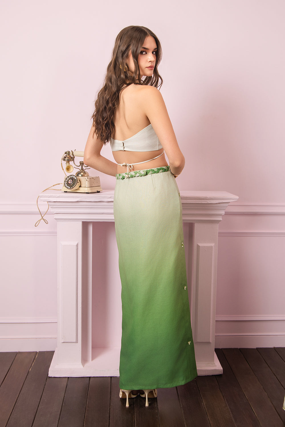 Meadow Mist Skirt and top set