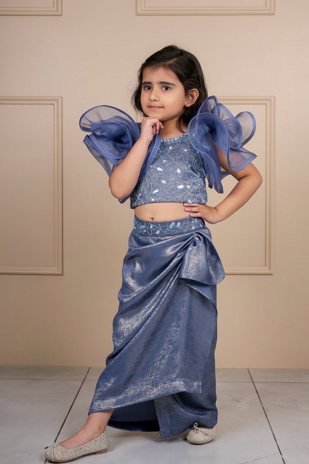 Mettalic Blue Set