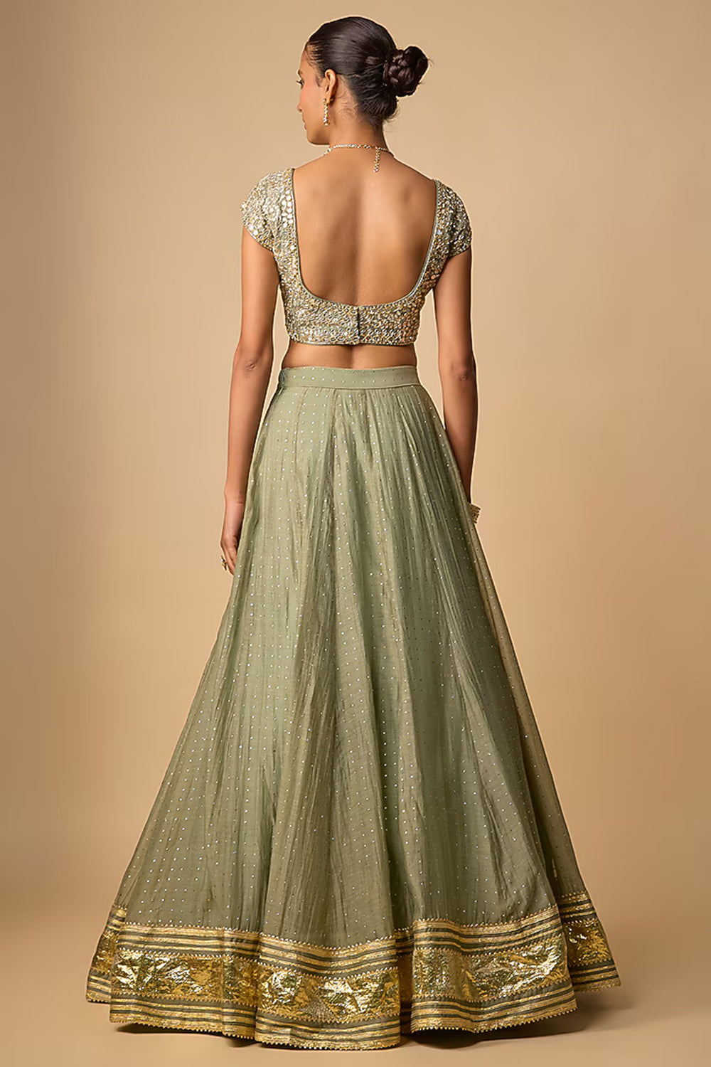 Mint Green Lehenga Set