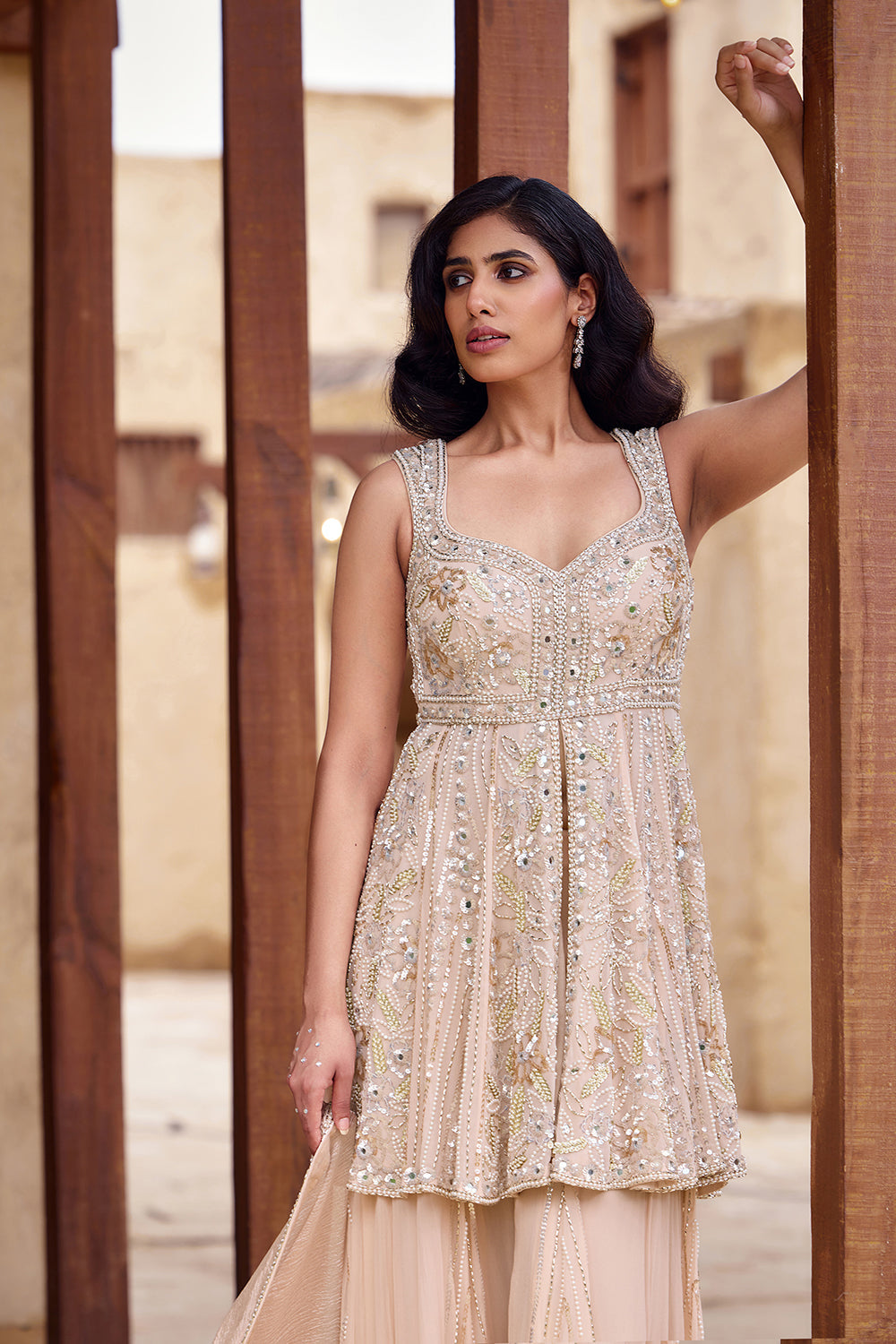 Mrinalini Sharara Set