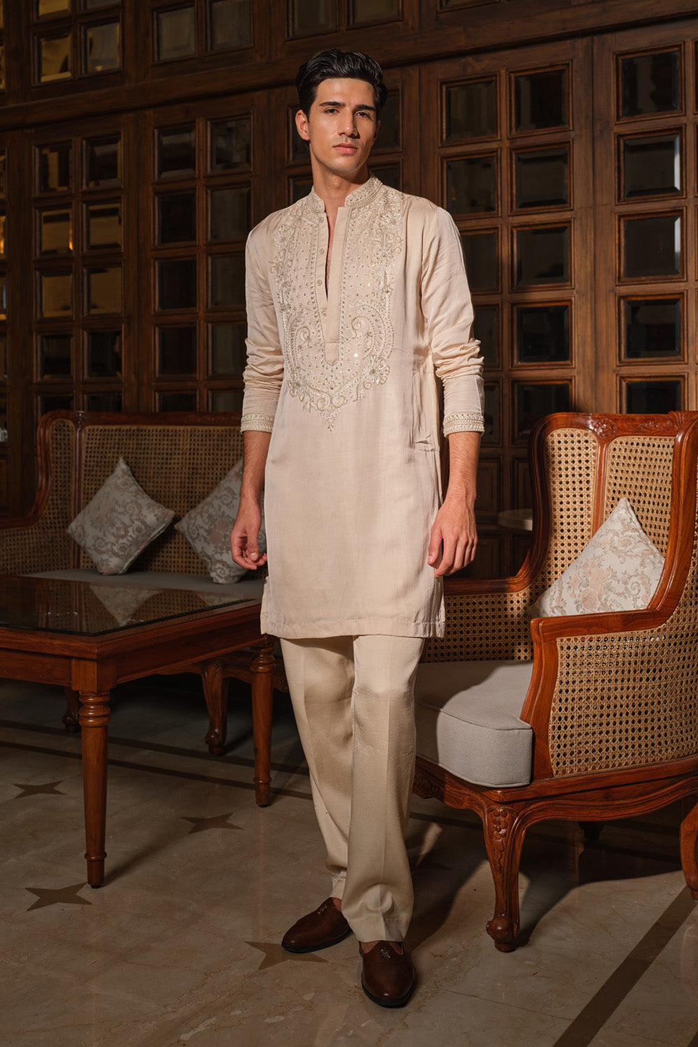 Mughal Elan Kurta Set