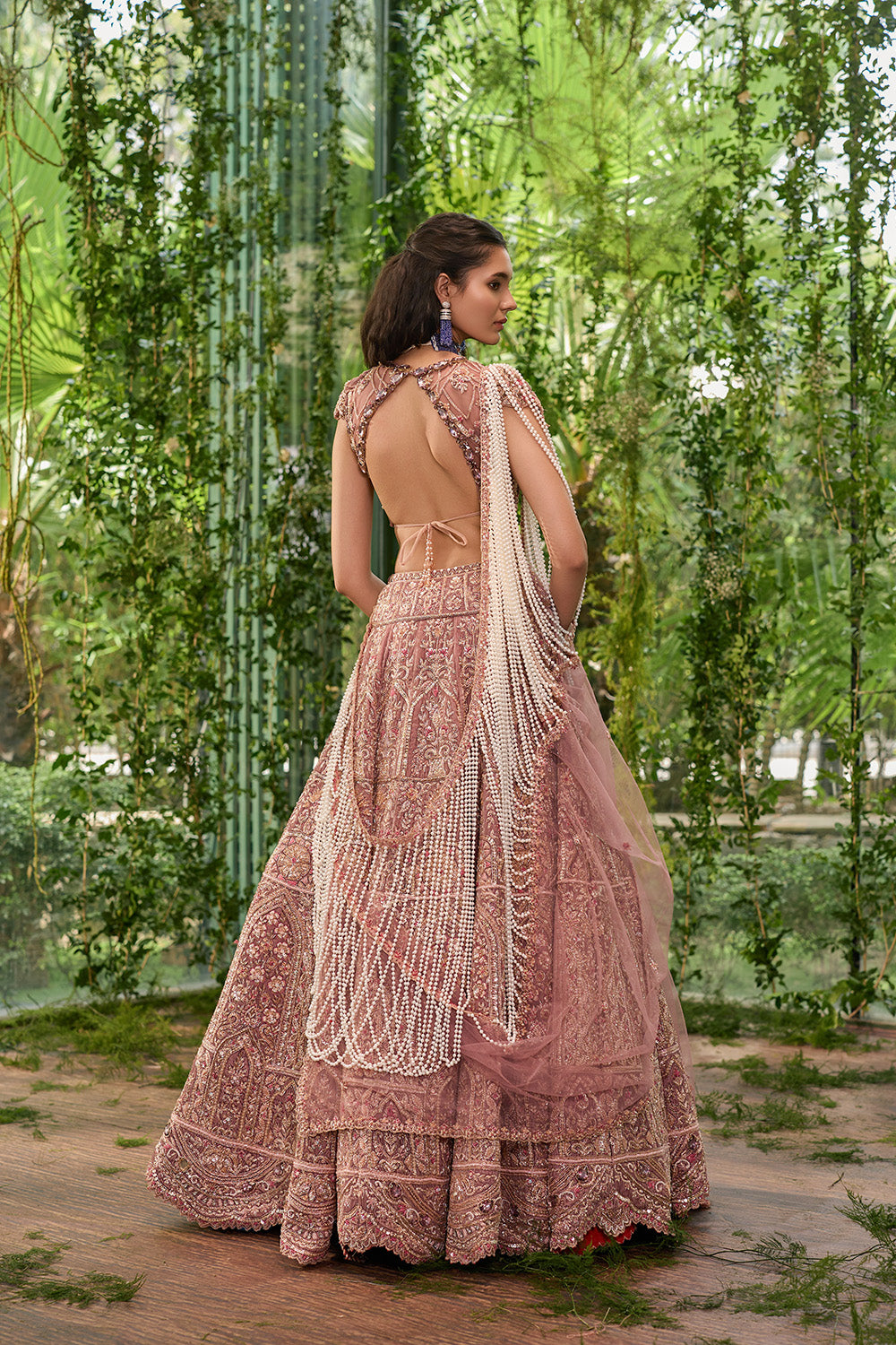 Muktika- The Pearl Blossom Lehenga Set