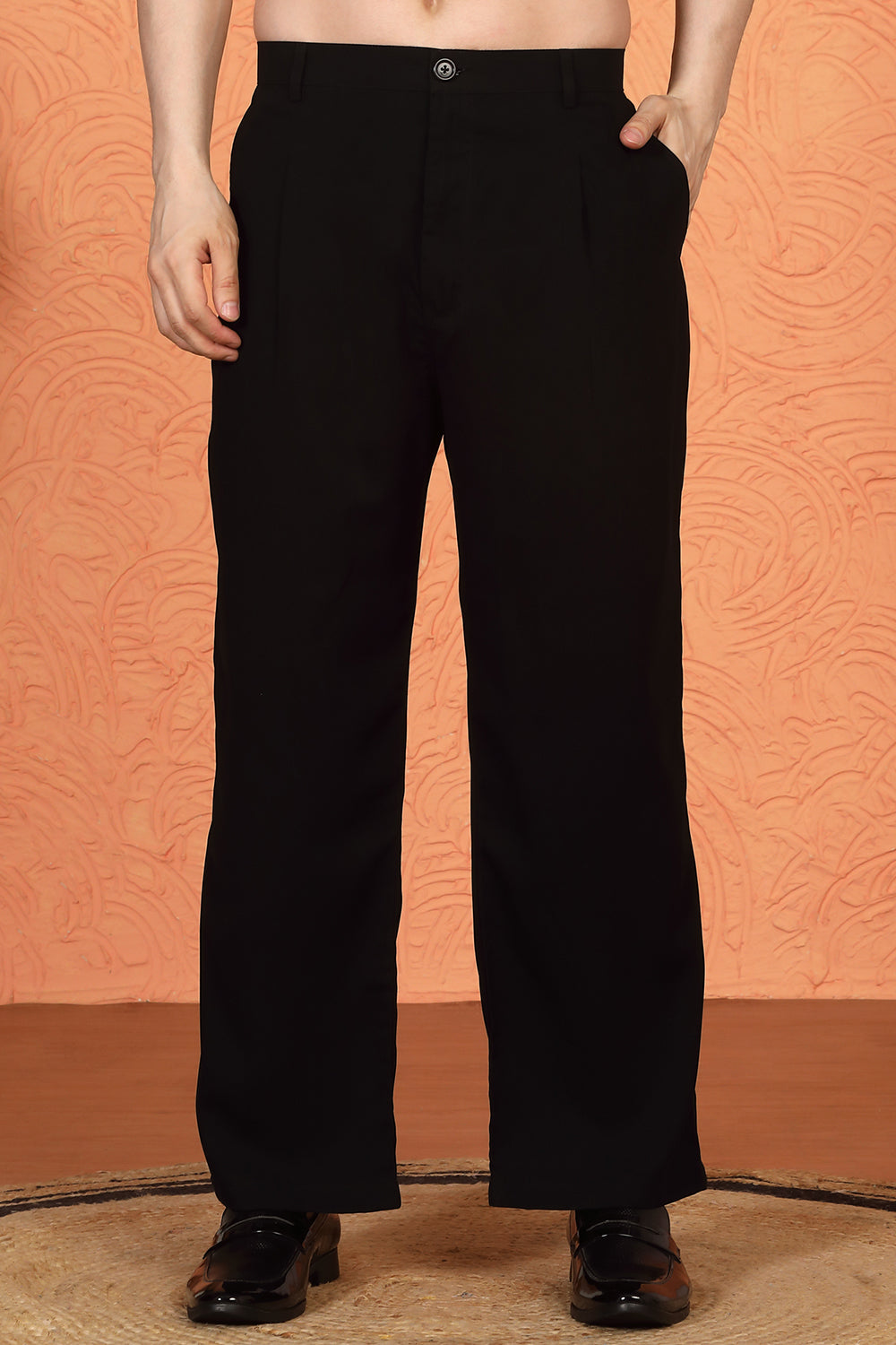 Multi Colored Flora Embroidered Kurta with Loose Fit Parallel Matching  Pants
