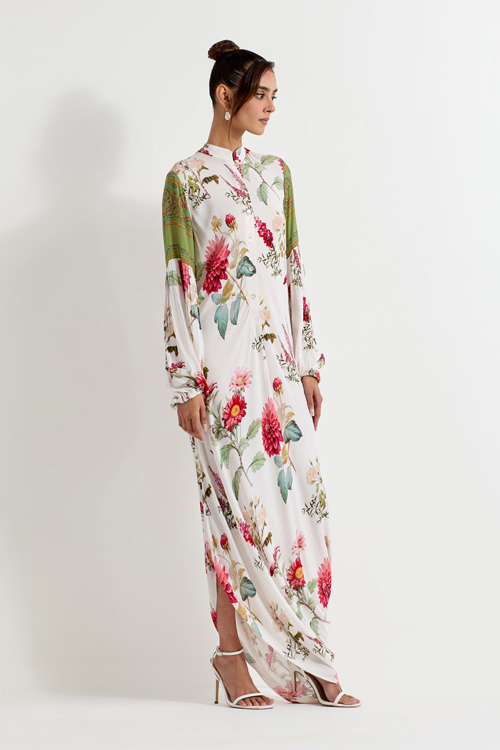 Multi Colour Dress In Georgette