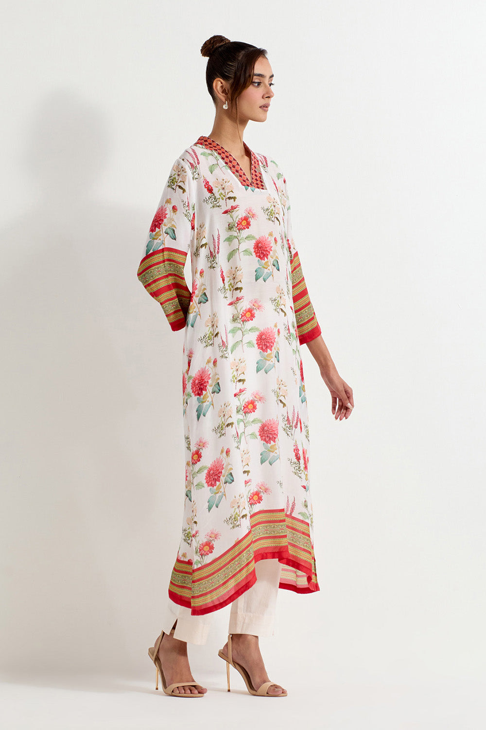 Multi Colour Kurta With Pants