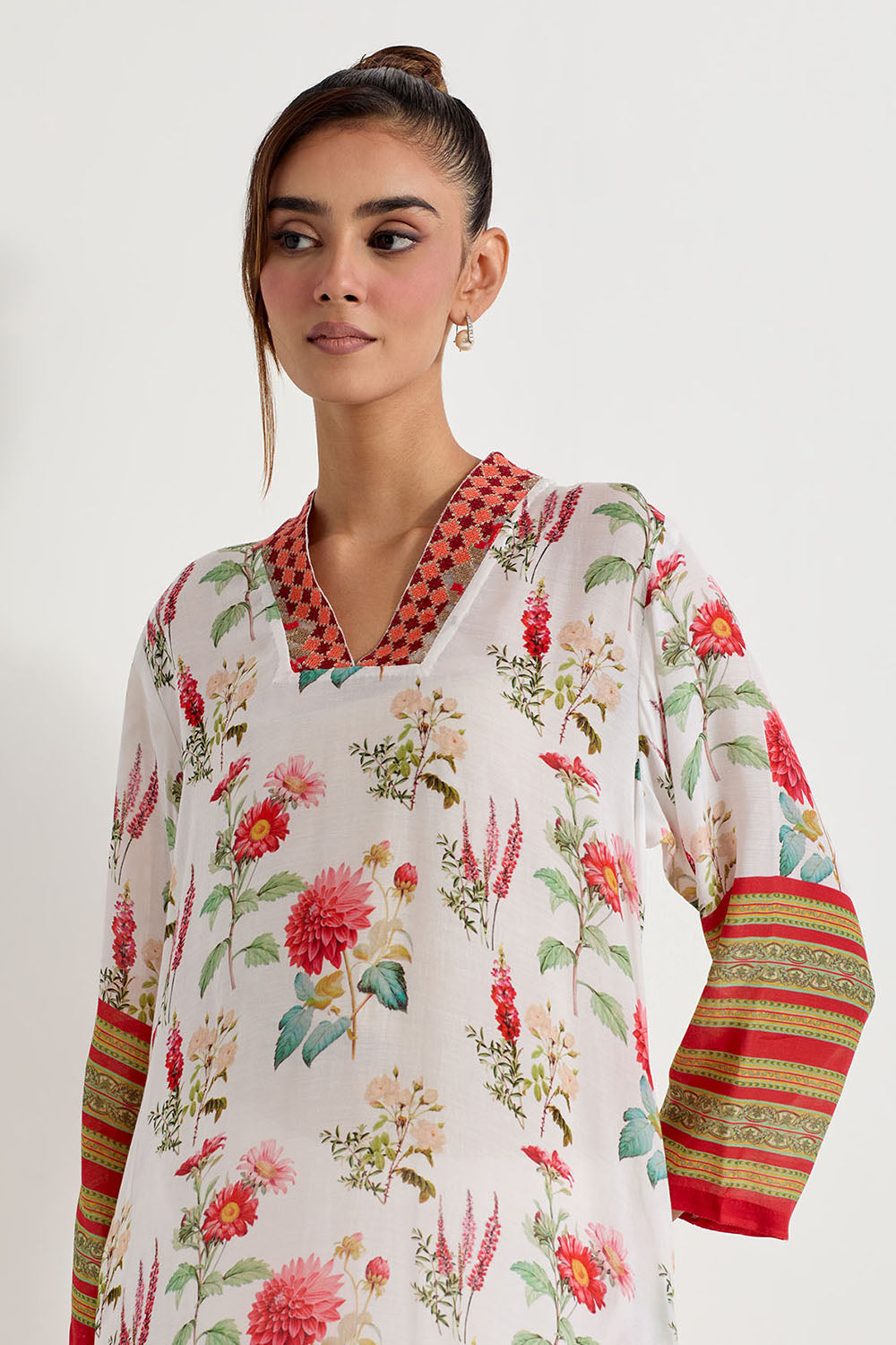 Multi Colour Kurta With Pants