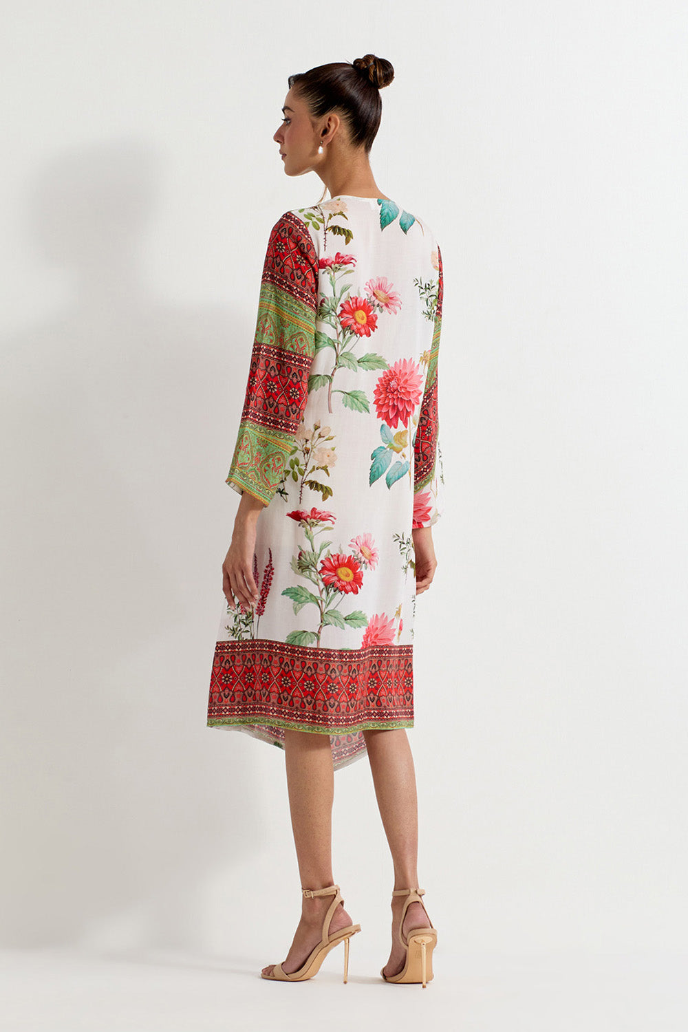 Multi Colour Rayon Dress