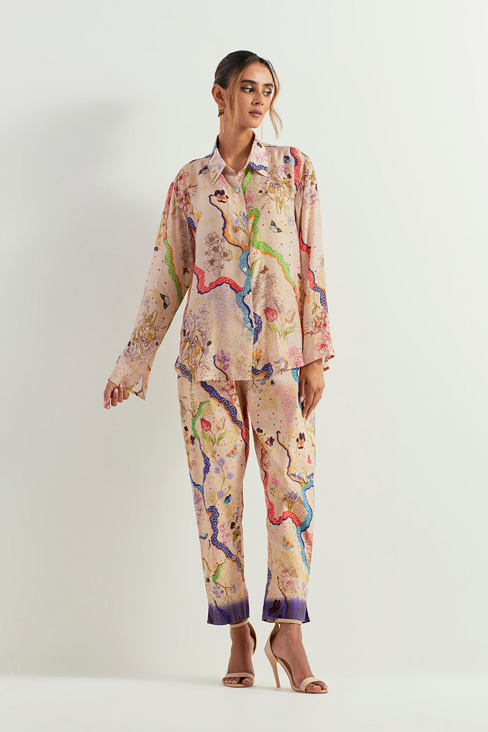 Multi Colour Shirt With Pants