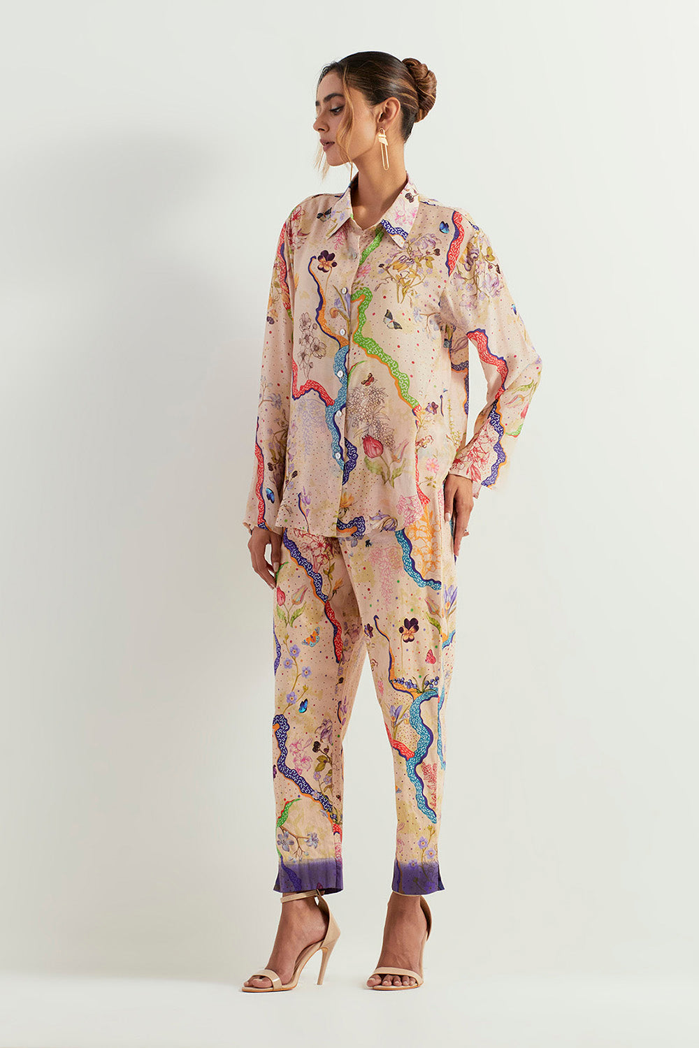 Multi Colour Shirt With Pants