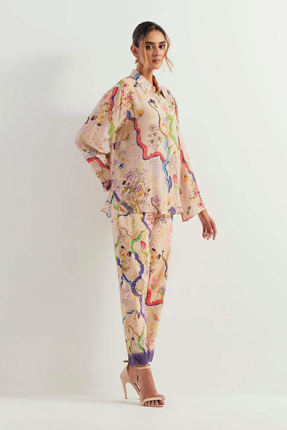 Multi Colour Shirt With Pants