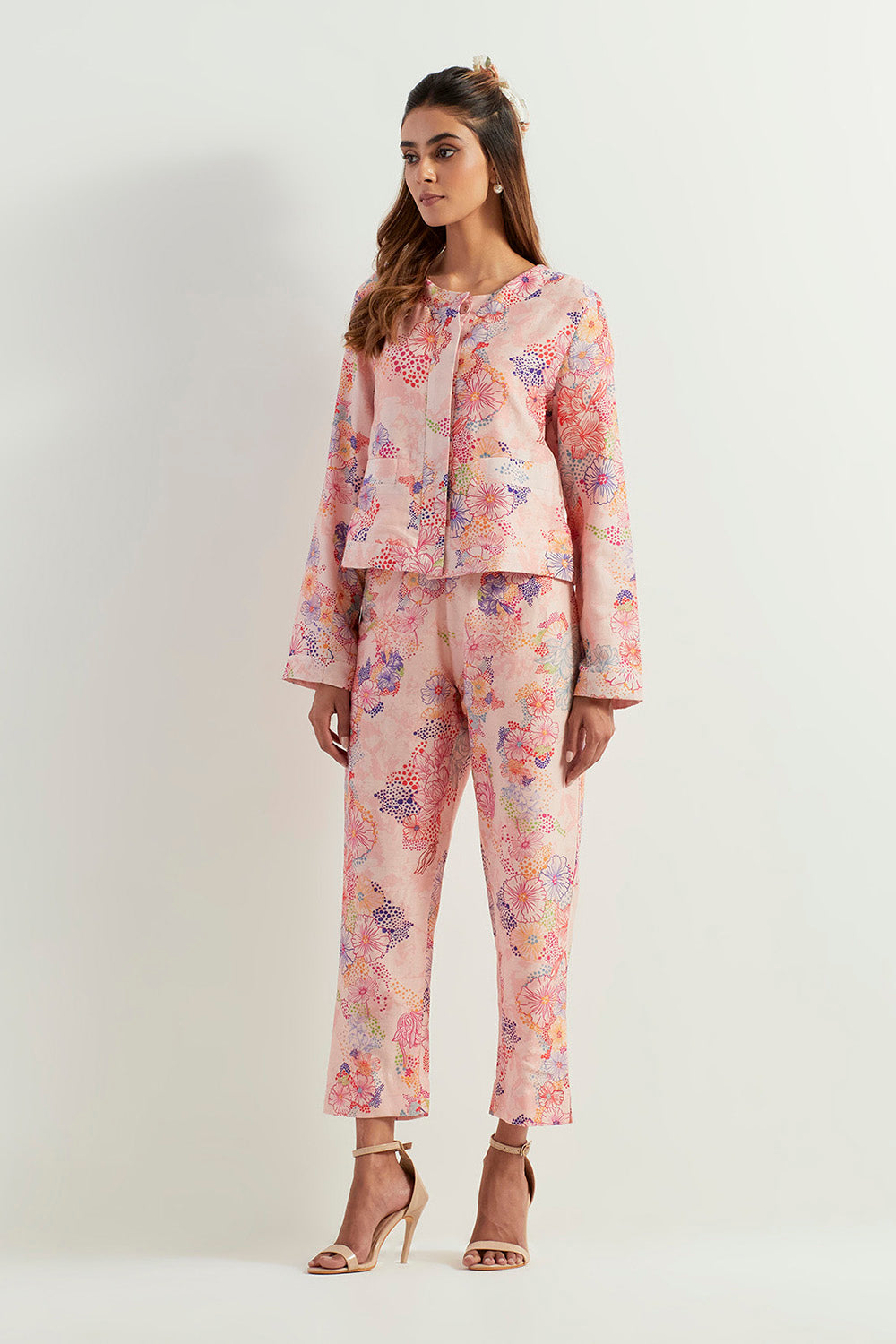 Multi Colour Top With Pants