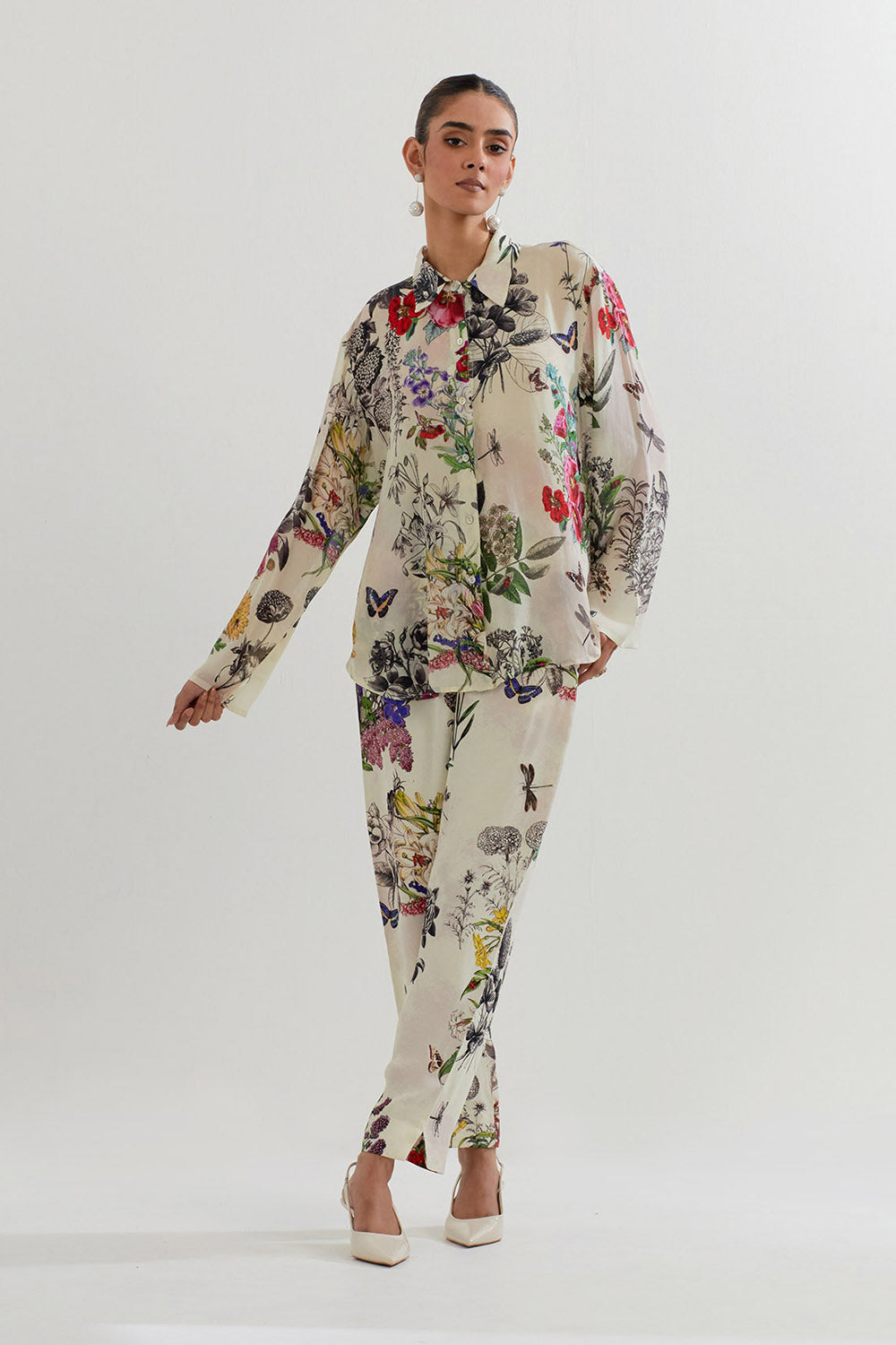 Multi Colour Tunic With Pant