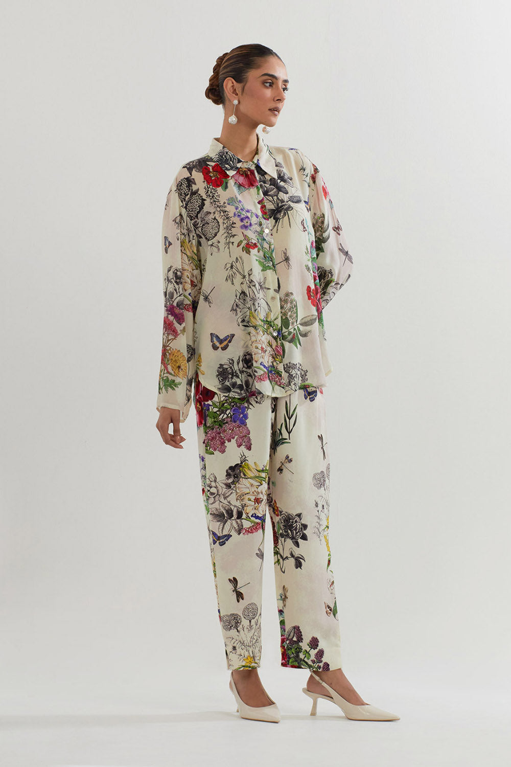 Multi Colour Tunic With Pant