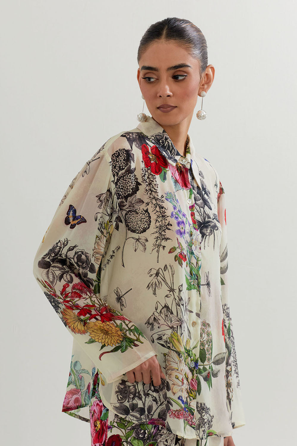 Multi Colour Tunic With Pant