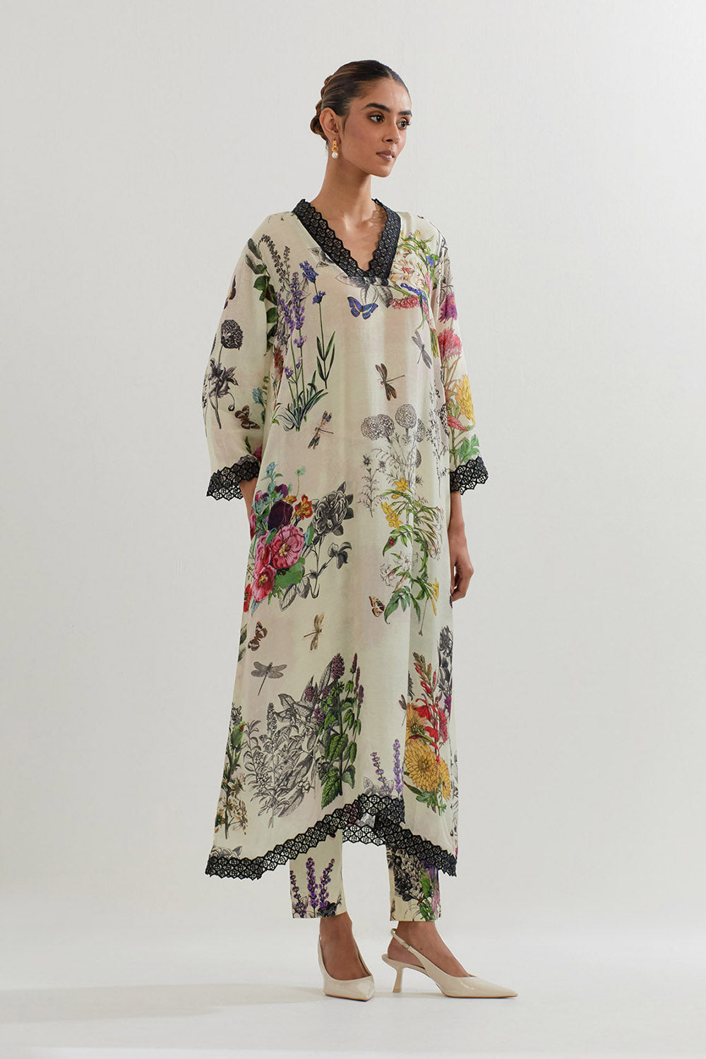 Multi Colour Tunic With Pant