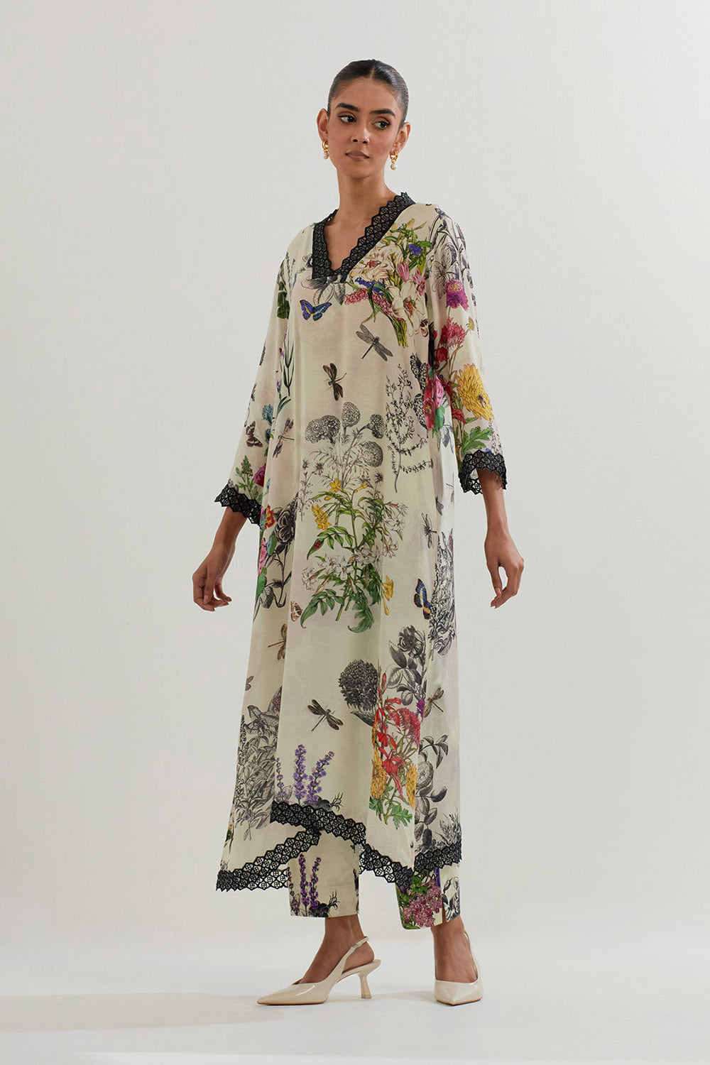 Multi Colour Tunic With Pant