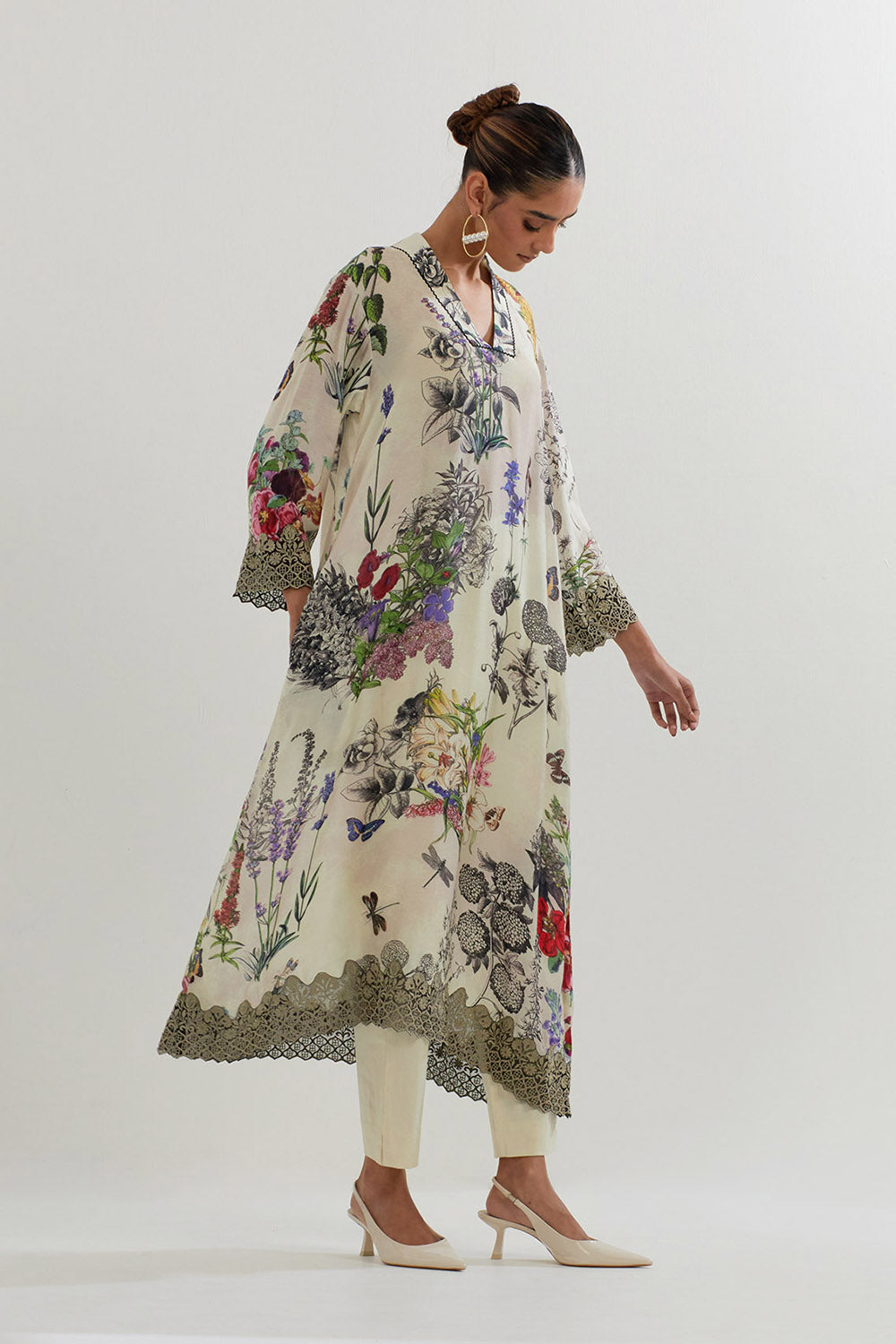 Multi Colour Tunic With Pant
