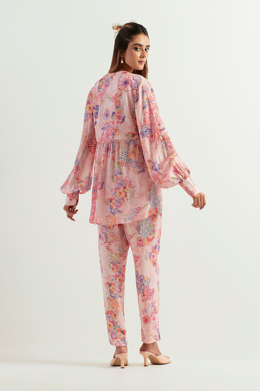 Multi Colour Tunic With Pants