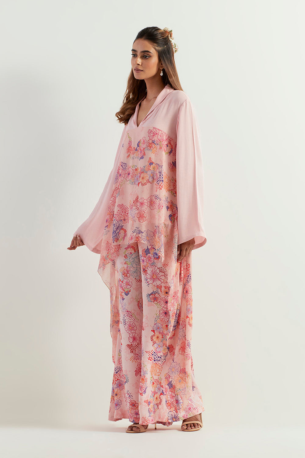 Multi Colour Tunic With Pants