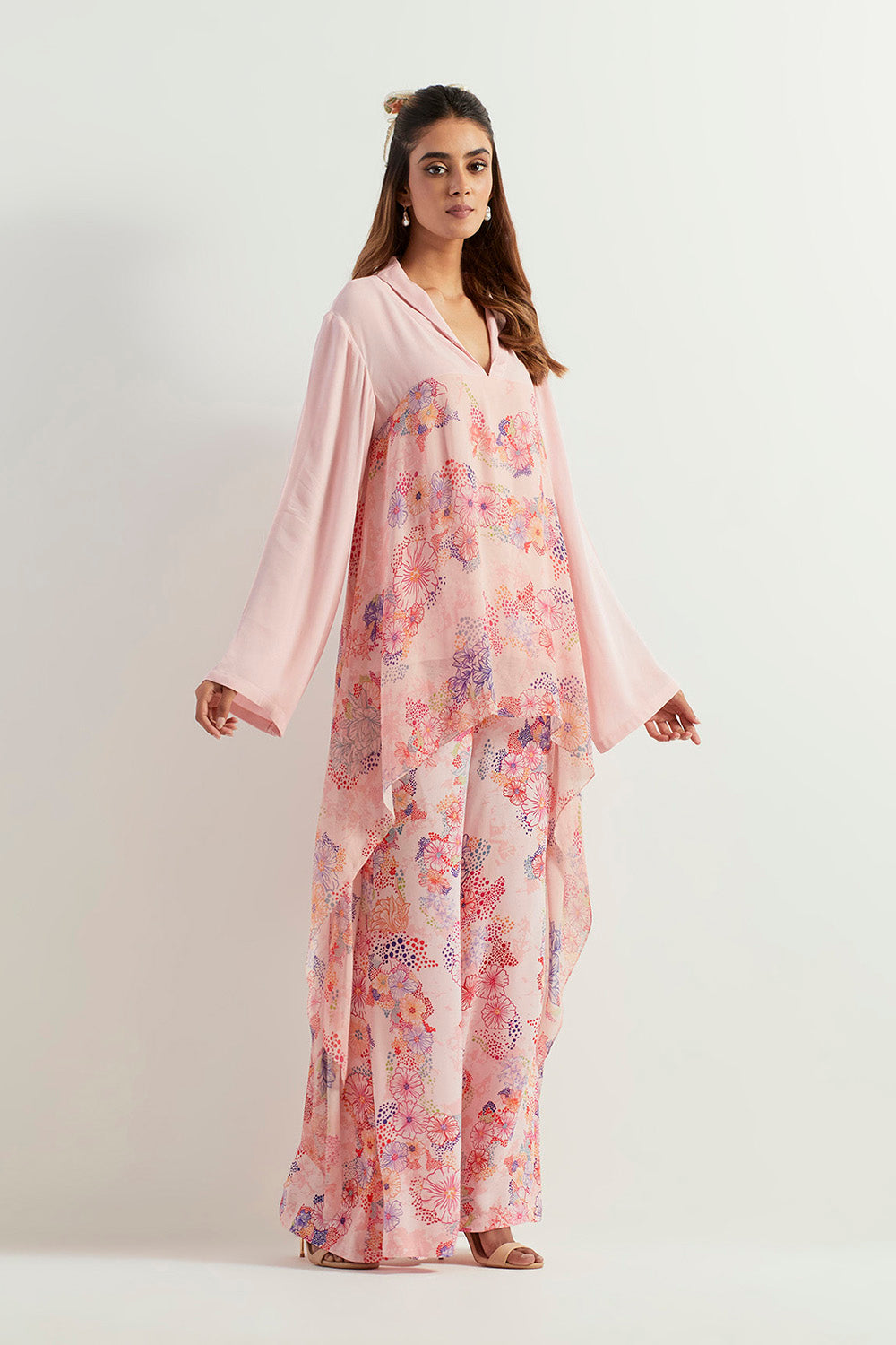 Multi Colour Tunic With Pants