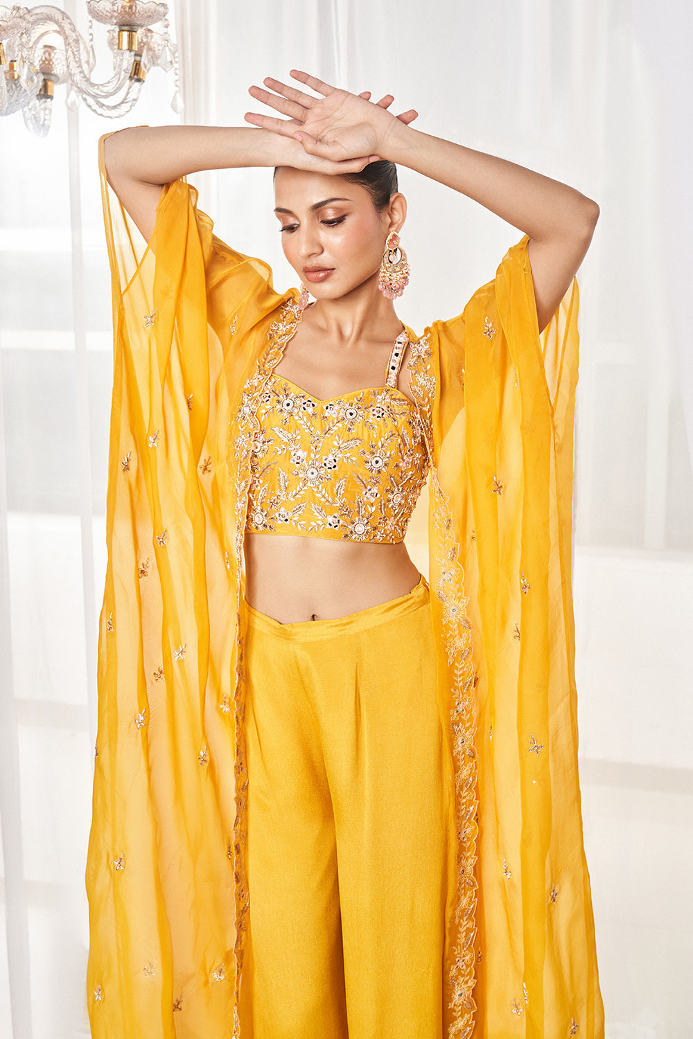 Musturd Pant Set