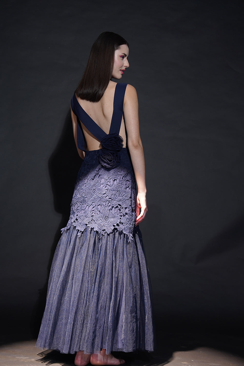 Navy Blue Gowns