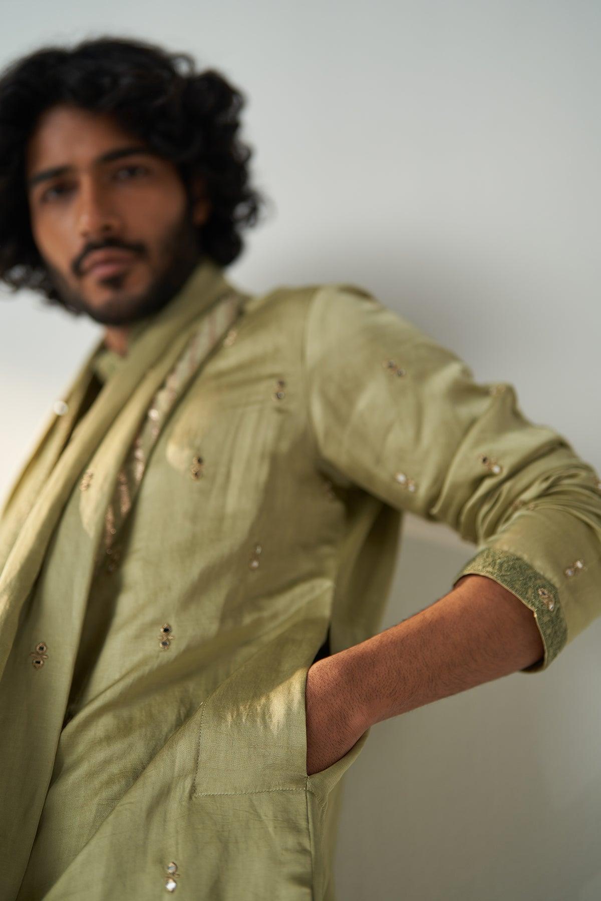 Nayaan Kurta Pant Stole Set