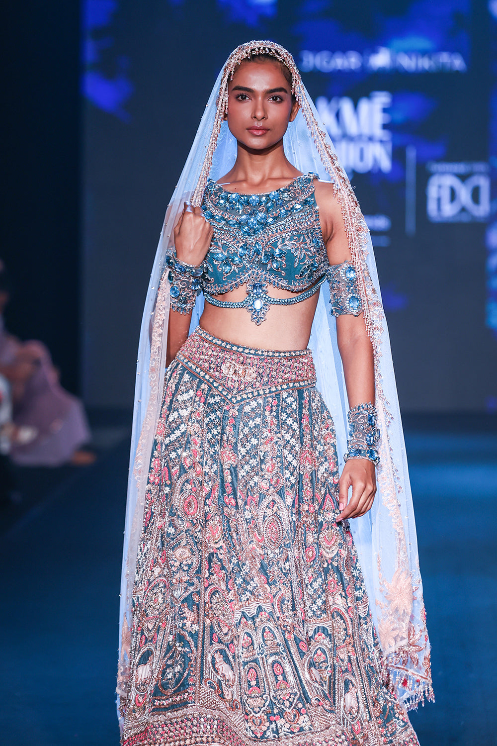 Neel Kamdhenu Lehenga Set