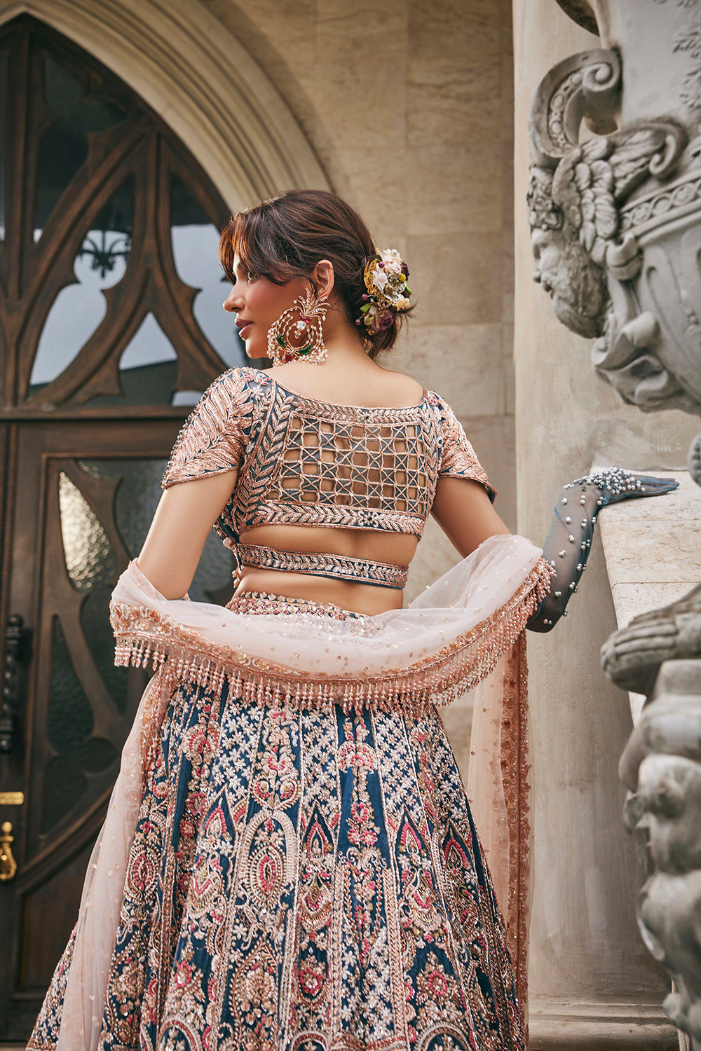 Neel Kamdhenu Lehenga Set
