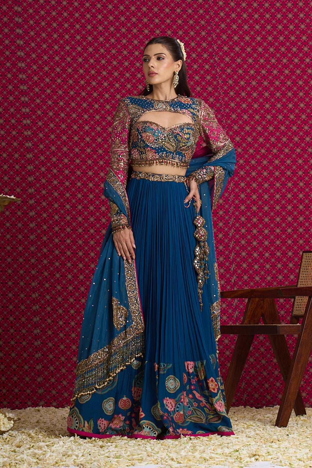 Neelambari Lehenga