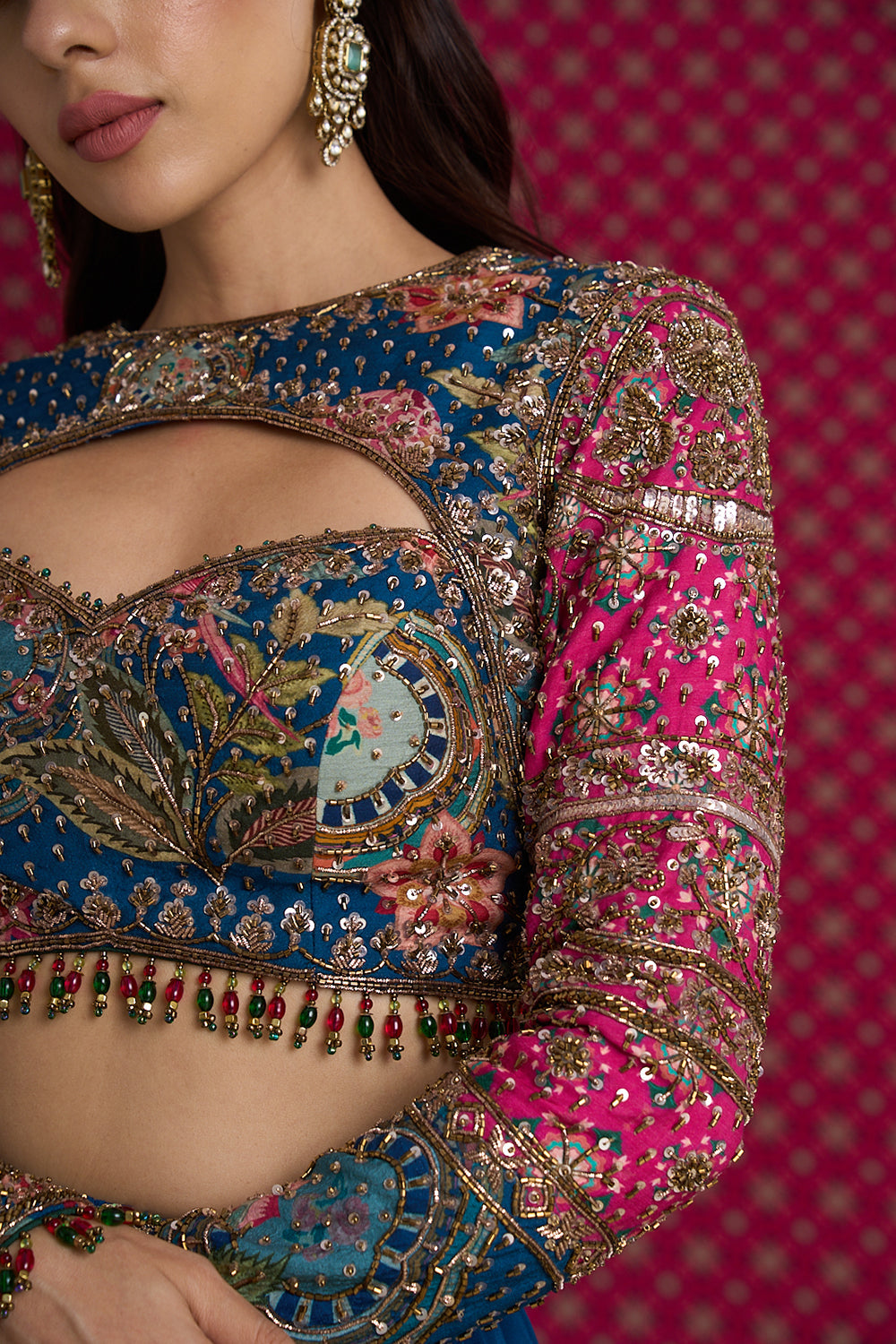 Neelambari Lehenga