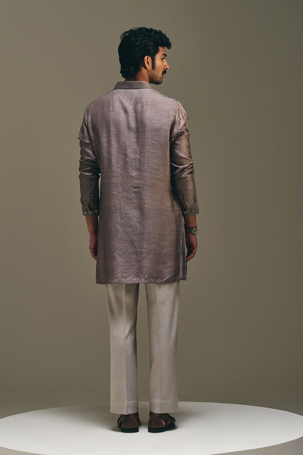 Nest Raw Silk Kurta Set