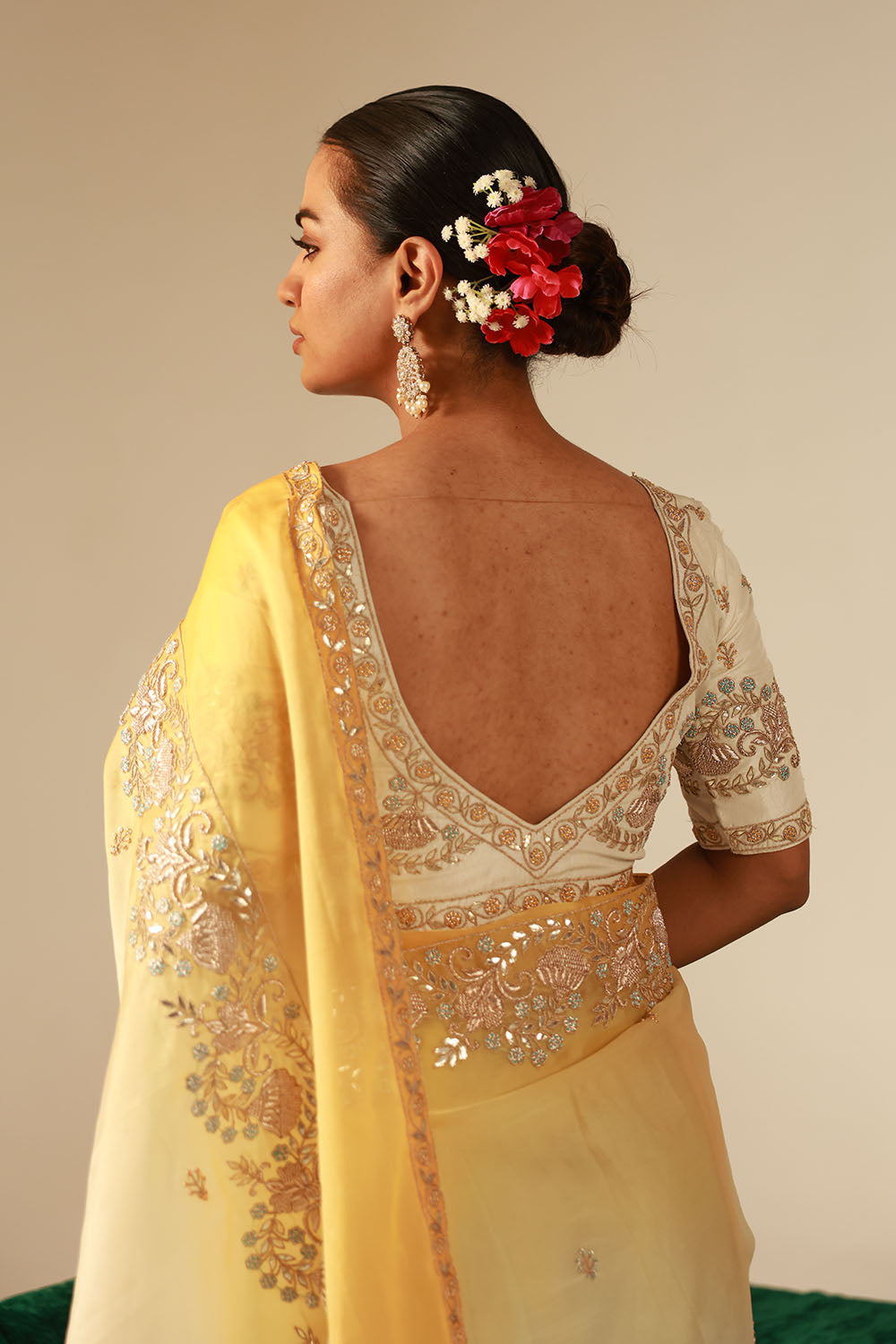 Ombre Organza Silk Saree