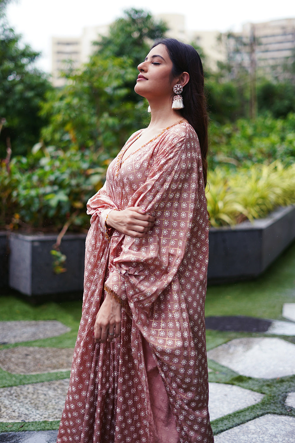 Onion Pink Kaftan