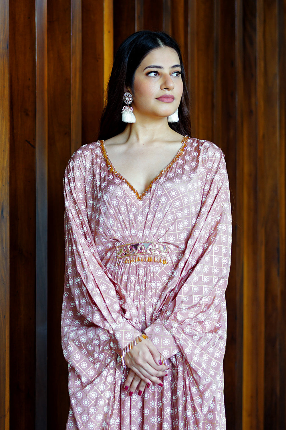 Onion Pink Kaftan