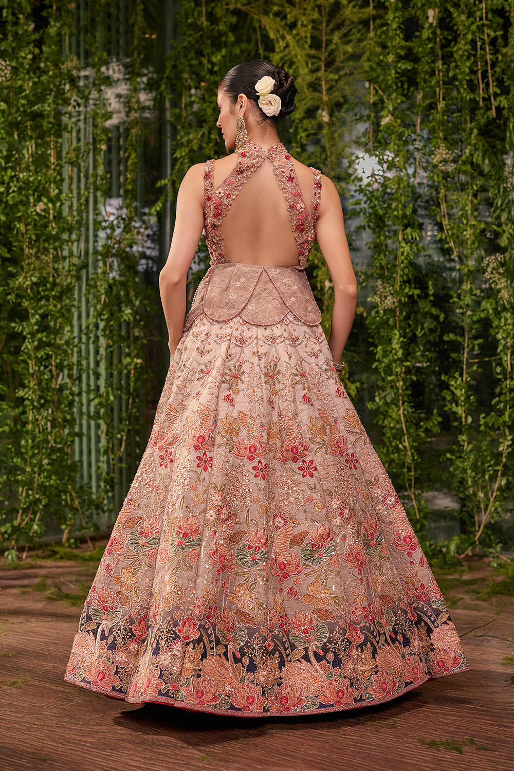 Pankhuri- The Floral Garce Lehenga