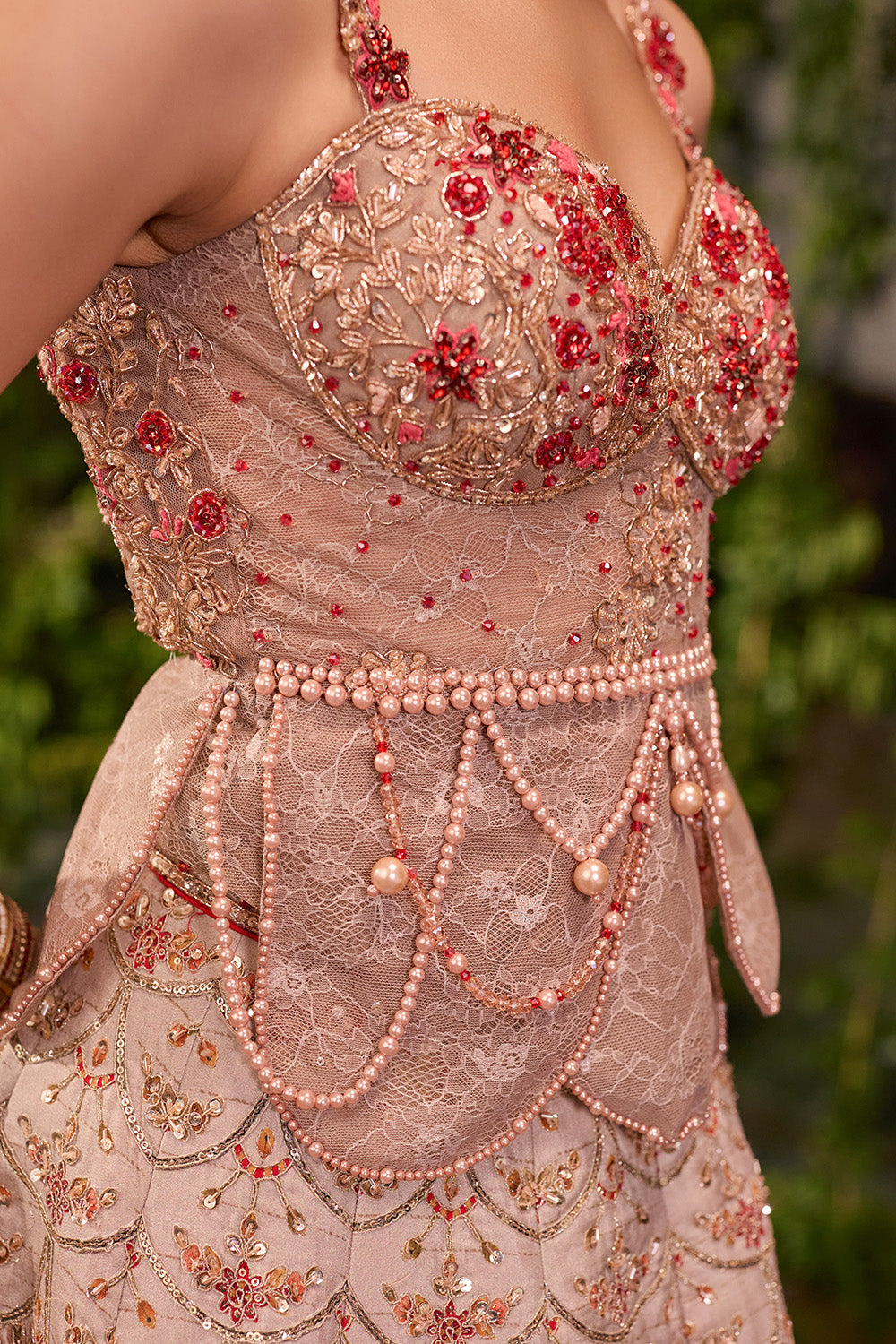 Pankhuri- The Floral Garce Lehenga