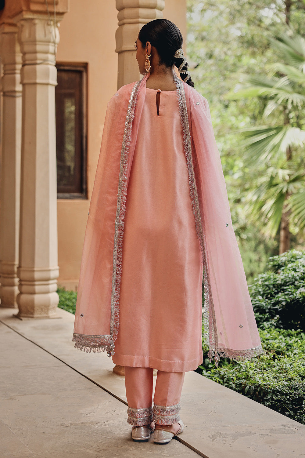 Peach Noor-E-Saheli Set