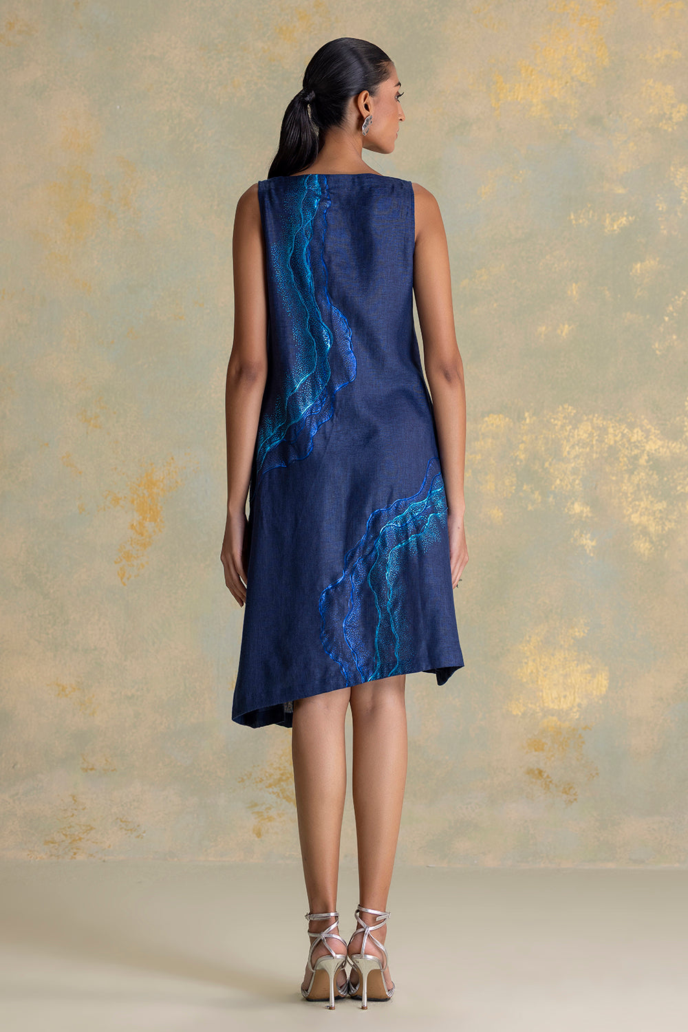Peacock Veil Celine Dress