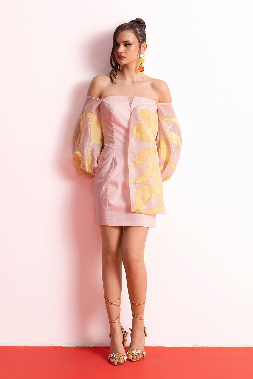 Petal Bloom Mini Dress