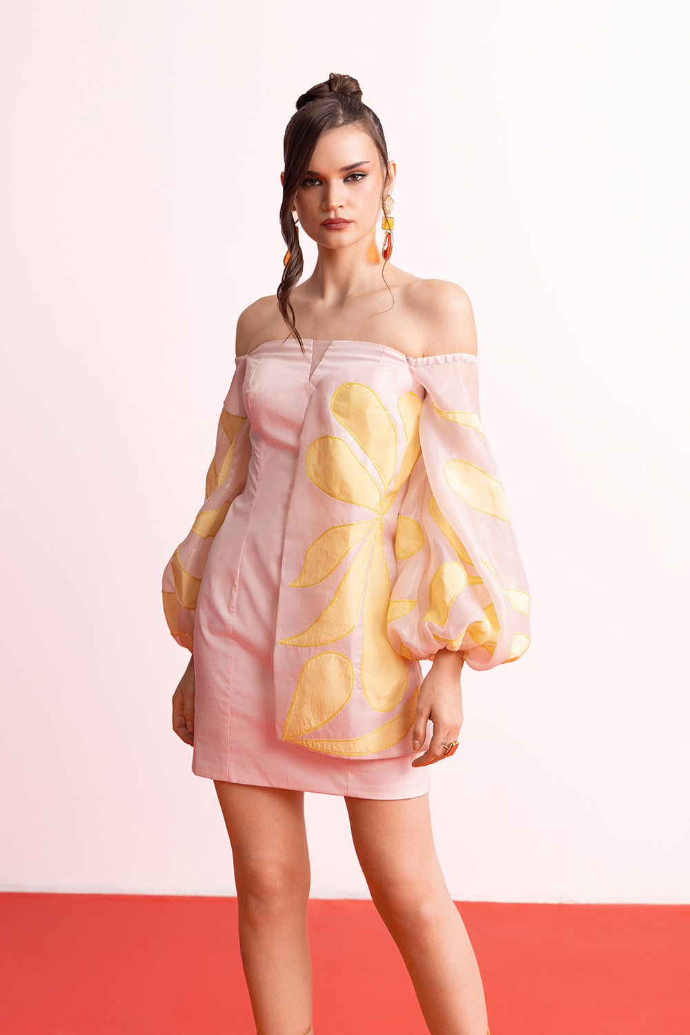 Petal Bloom Mini Dress