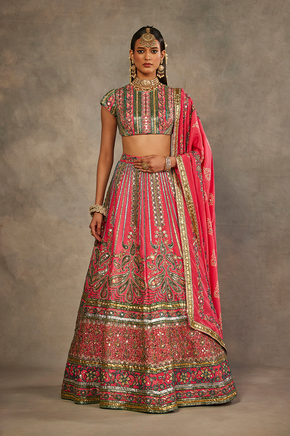 Pink Lehenga Set