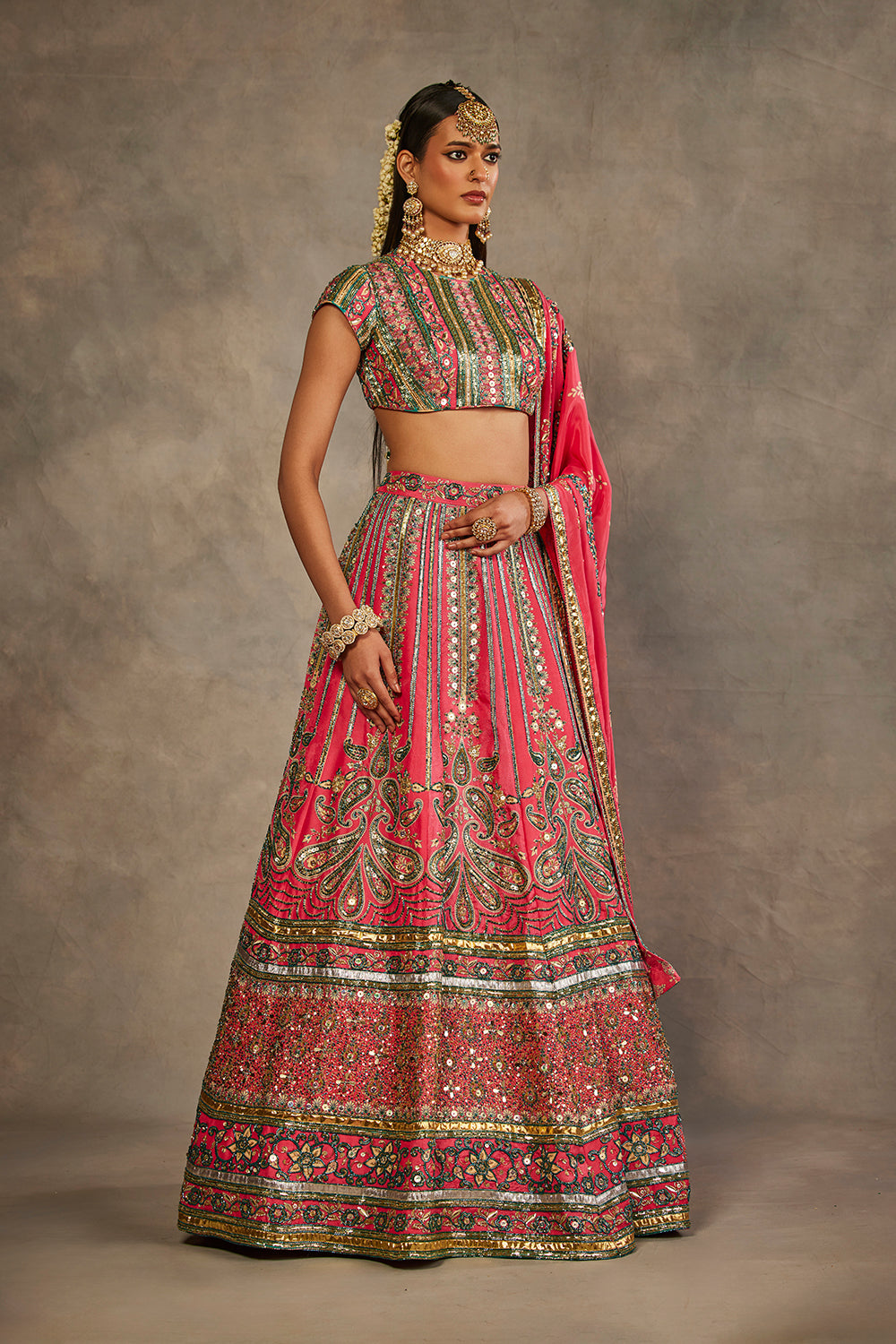 Pink Lehenga Set