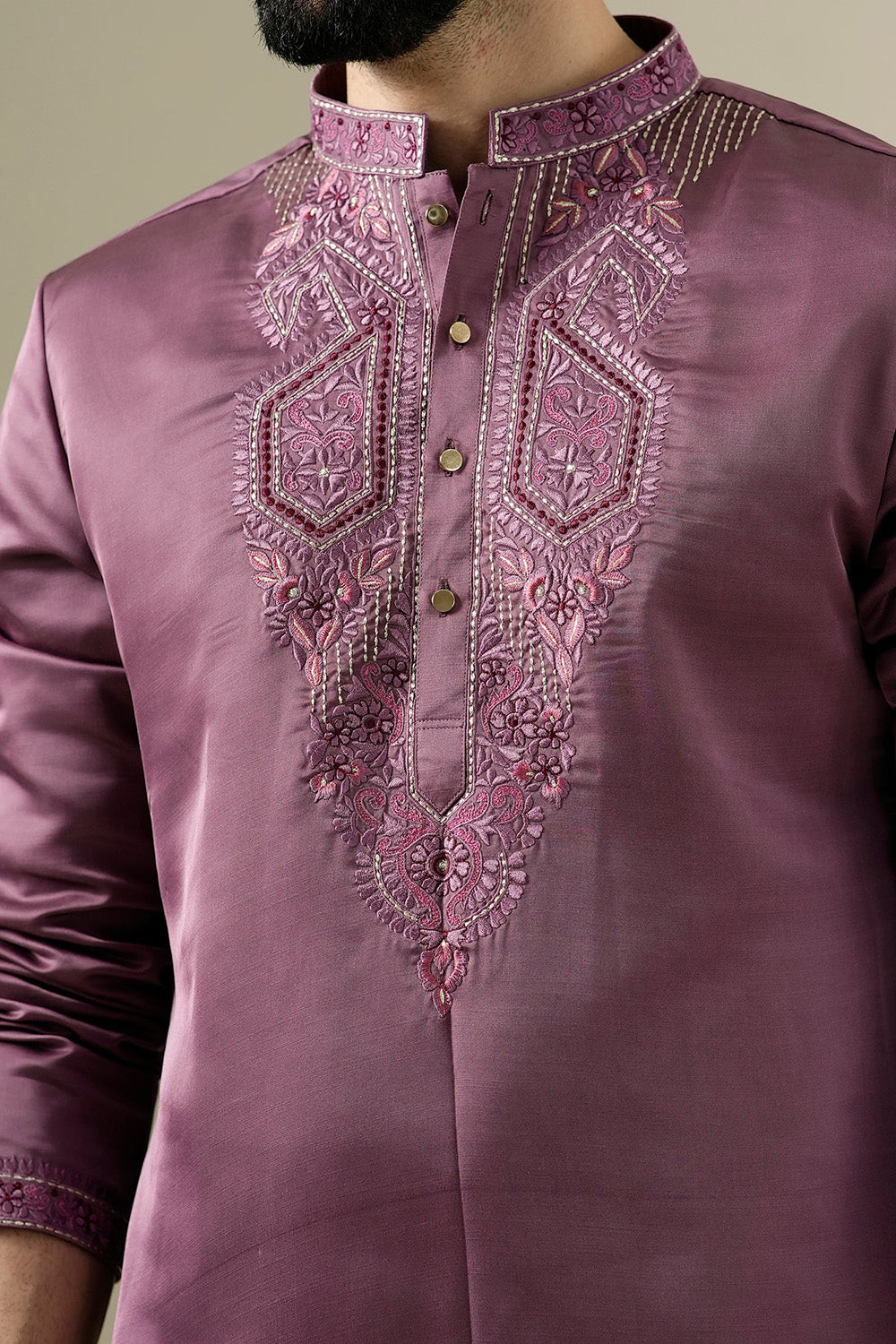 Plum Harmony Kurta Set