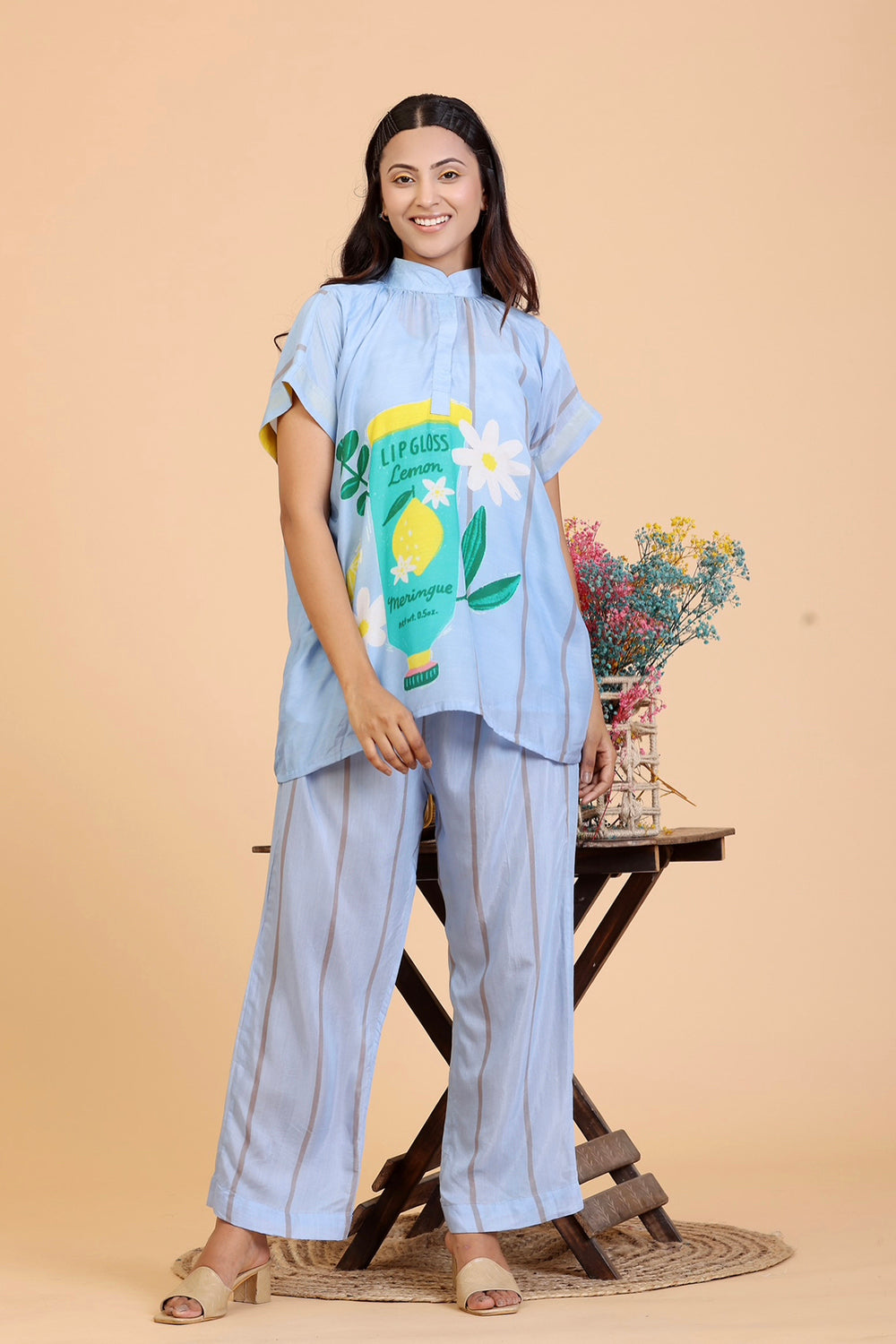 Powder Blue Co-ord Set
