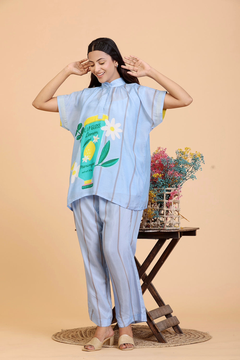 Powder Blue Co-ord Set