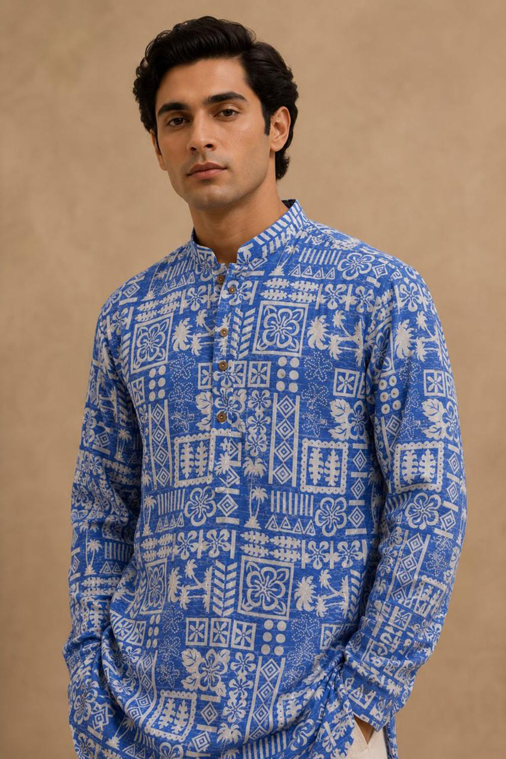 Powder Blue Kurta Pajama