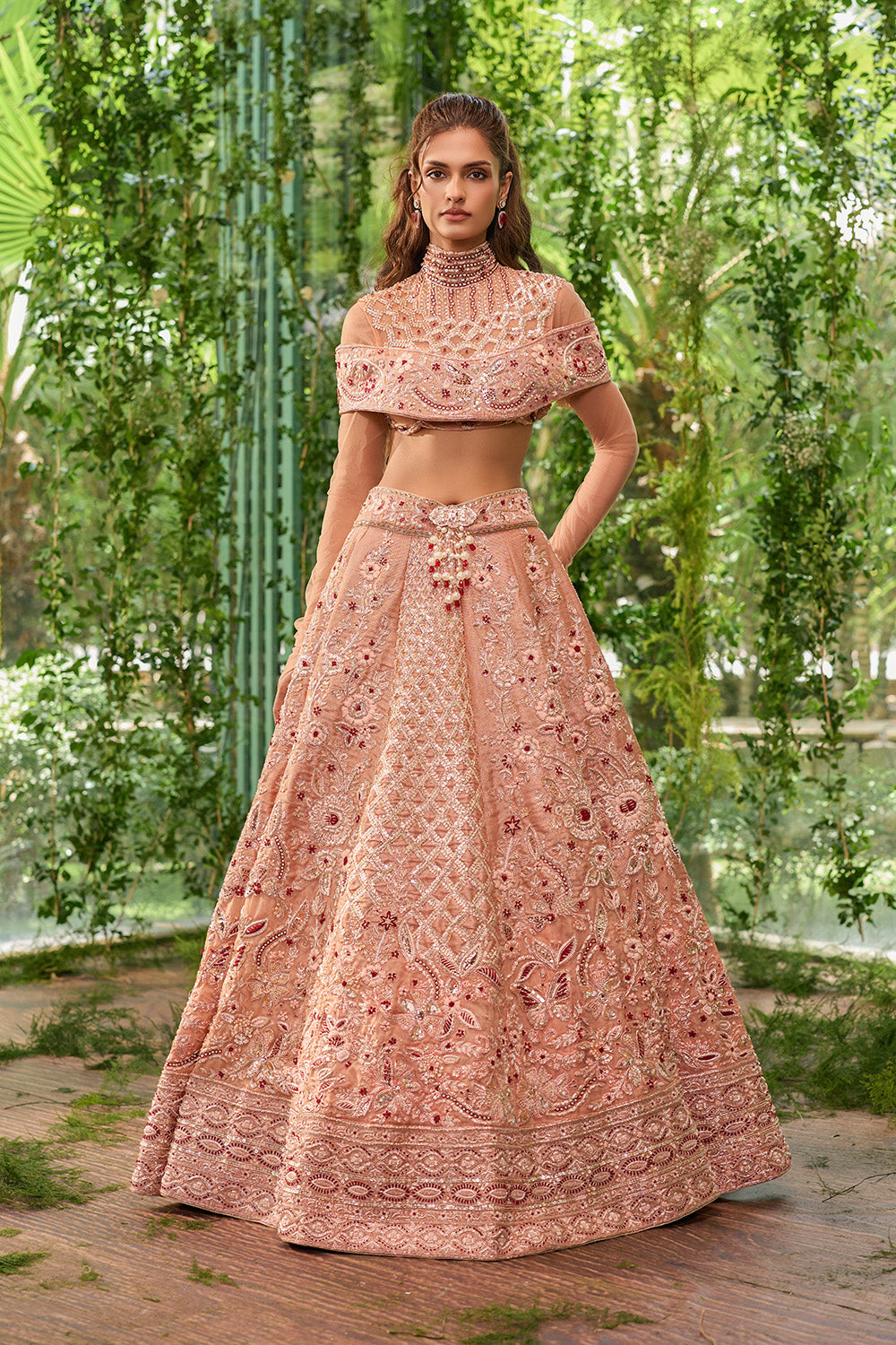 Prakriti Eclat - The Blooming Light Lehenga
