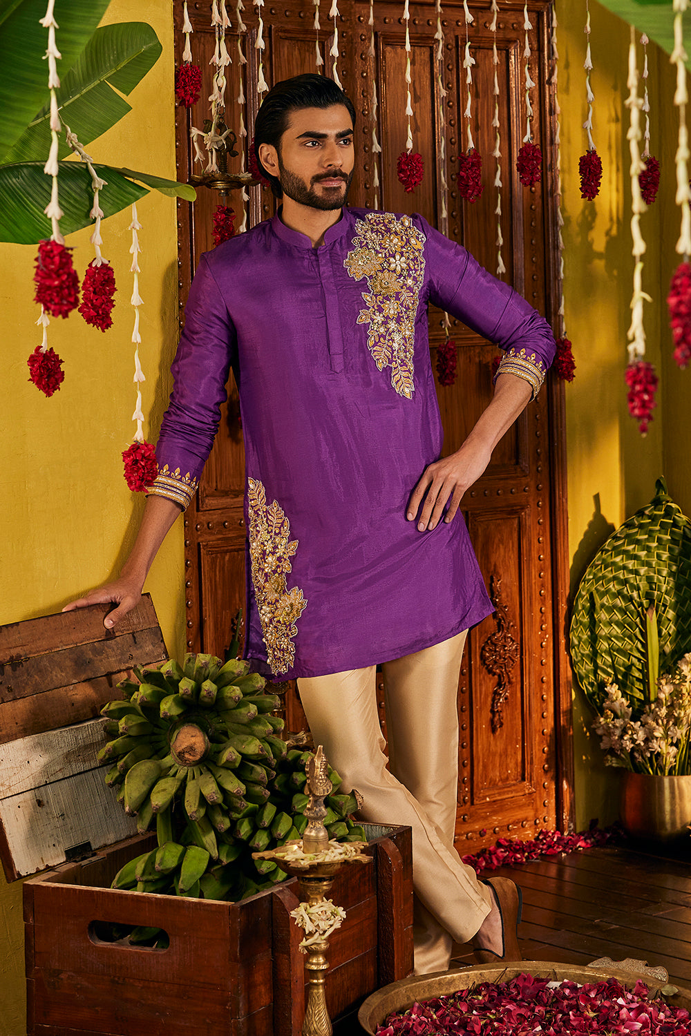 Purple Kurtas