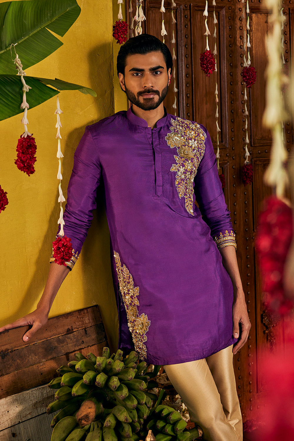 Purple Kurtas